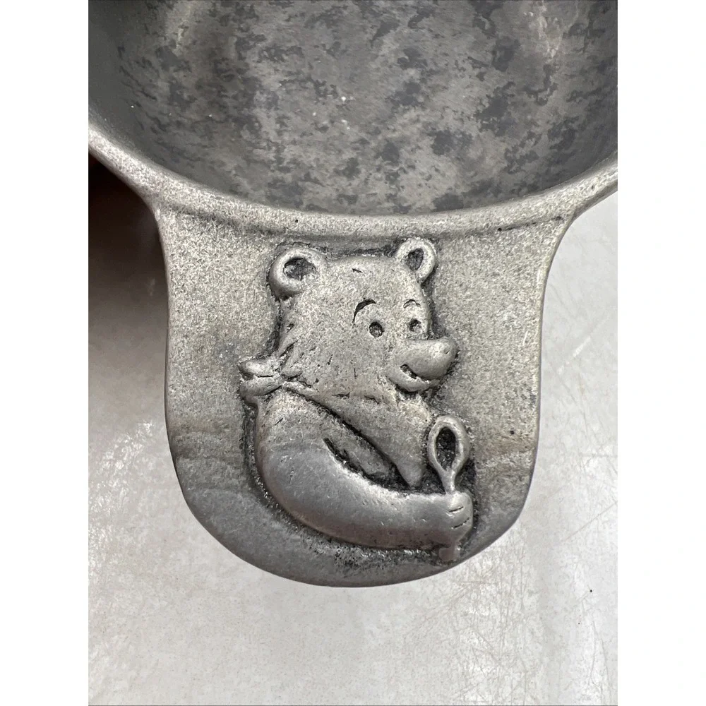 Vintage Carson Pewter Baby Bowl 6.5x2